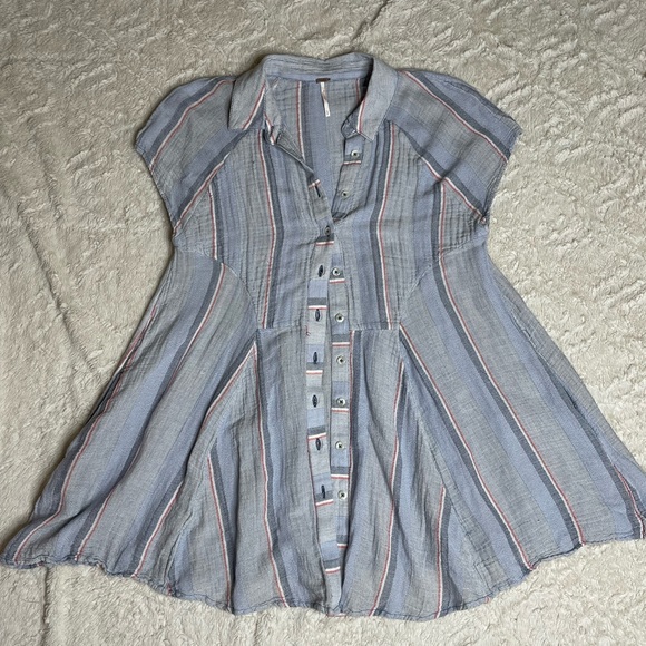 Free People Mini Dress or Long Top - Picture 2 of 6